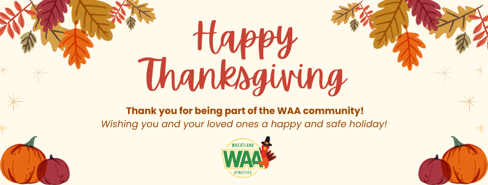 Happy Thanksgiving from WAA!